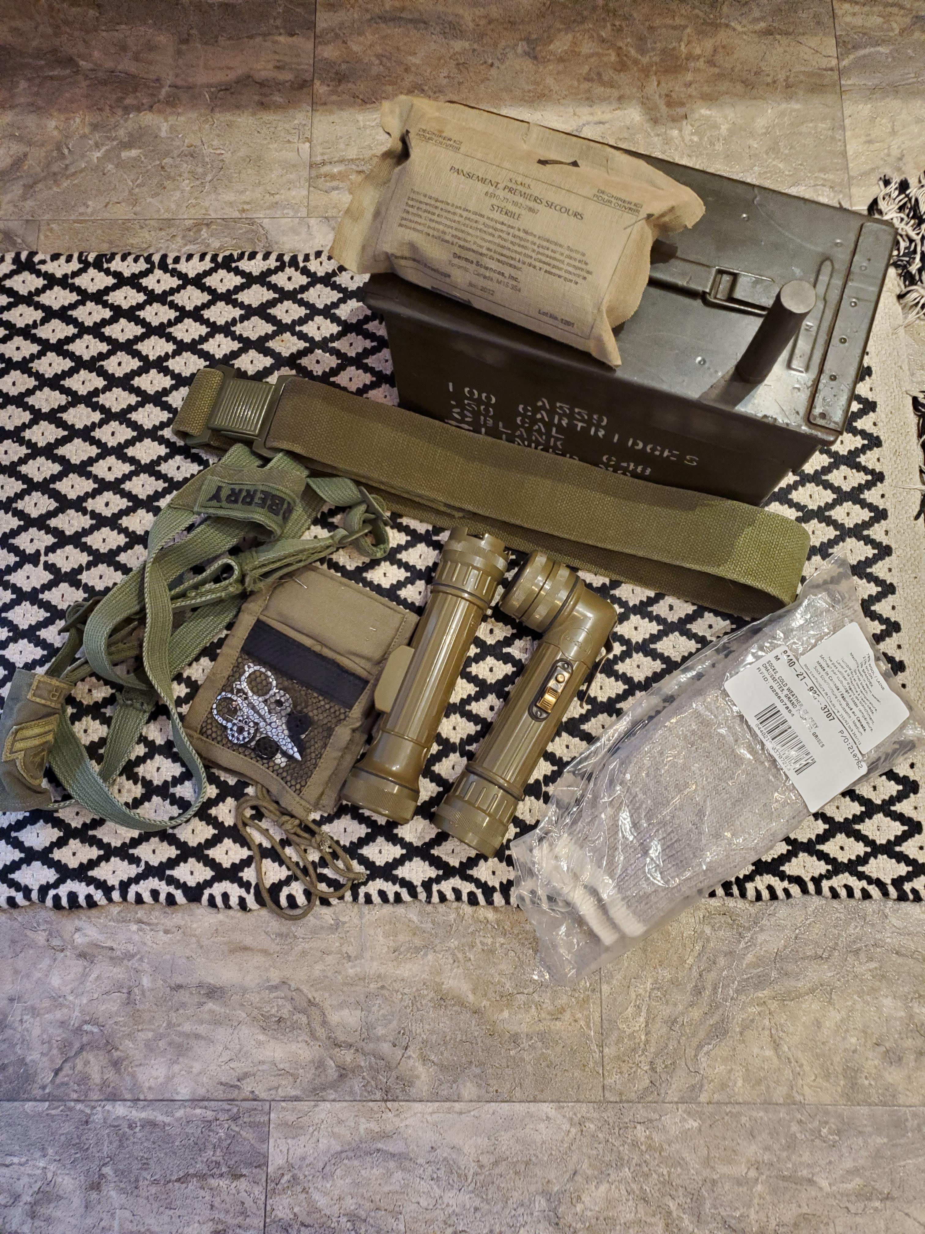 Photo of Military/Army Surplus - Ammo Can, Flashlights, Harness, Belt and more.