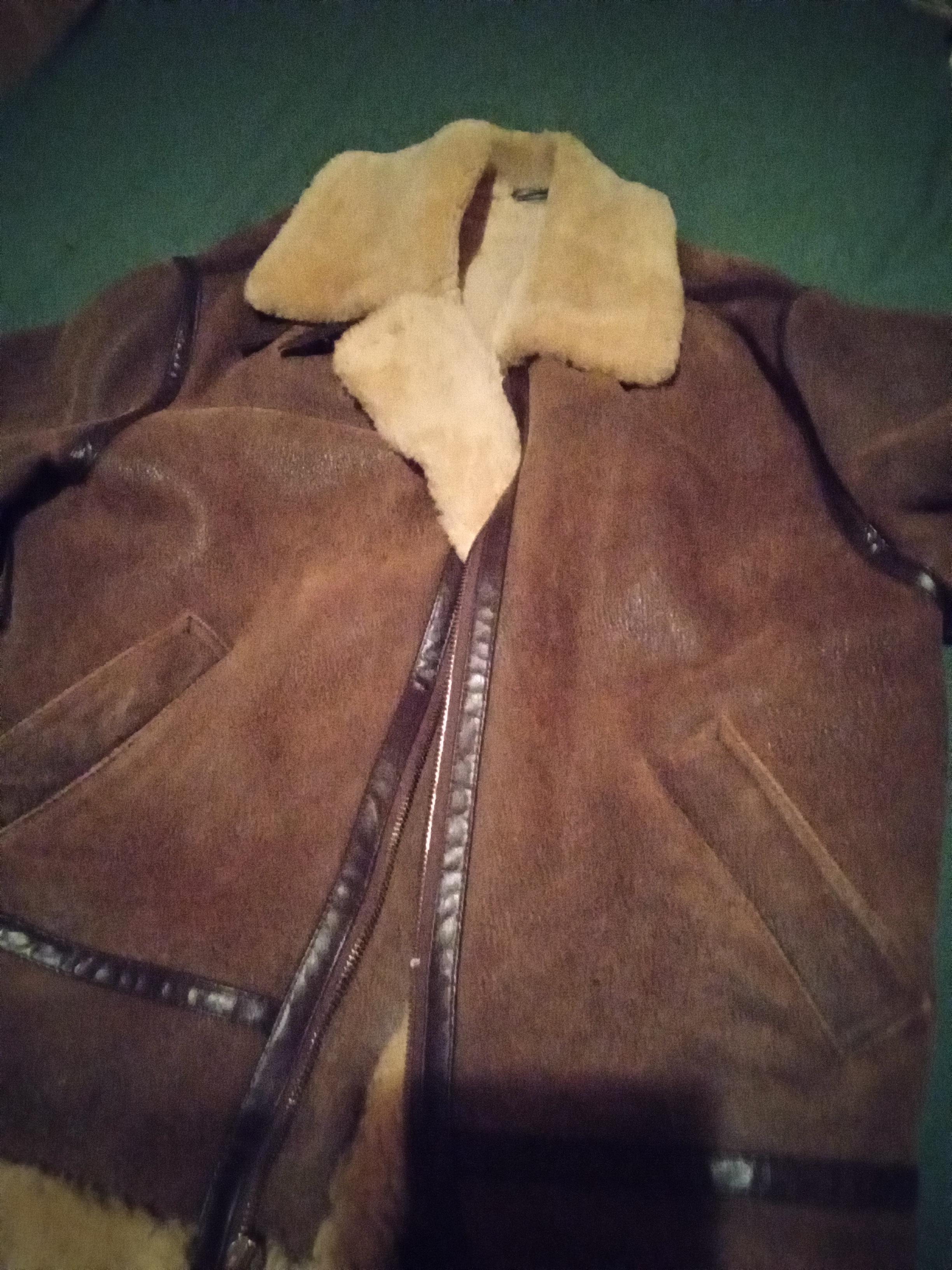 Photo of GENUINE SHEEP SKIN BOMBER JACKET 