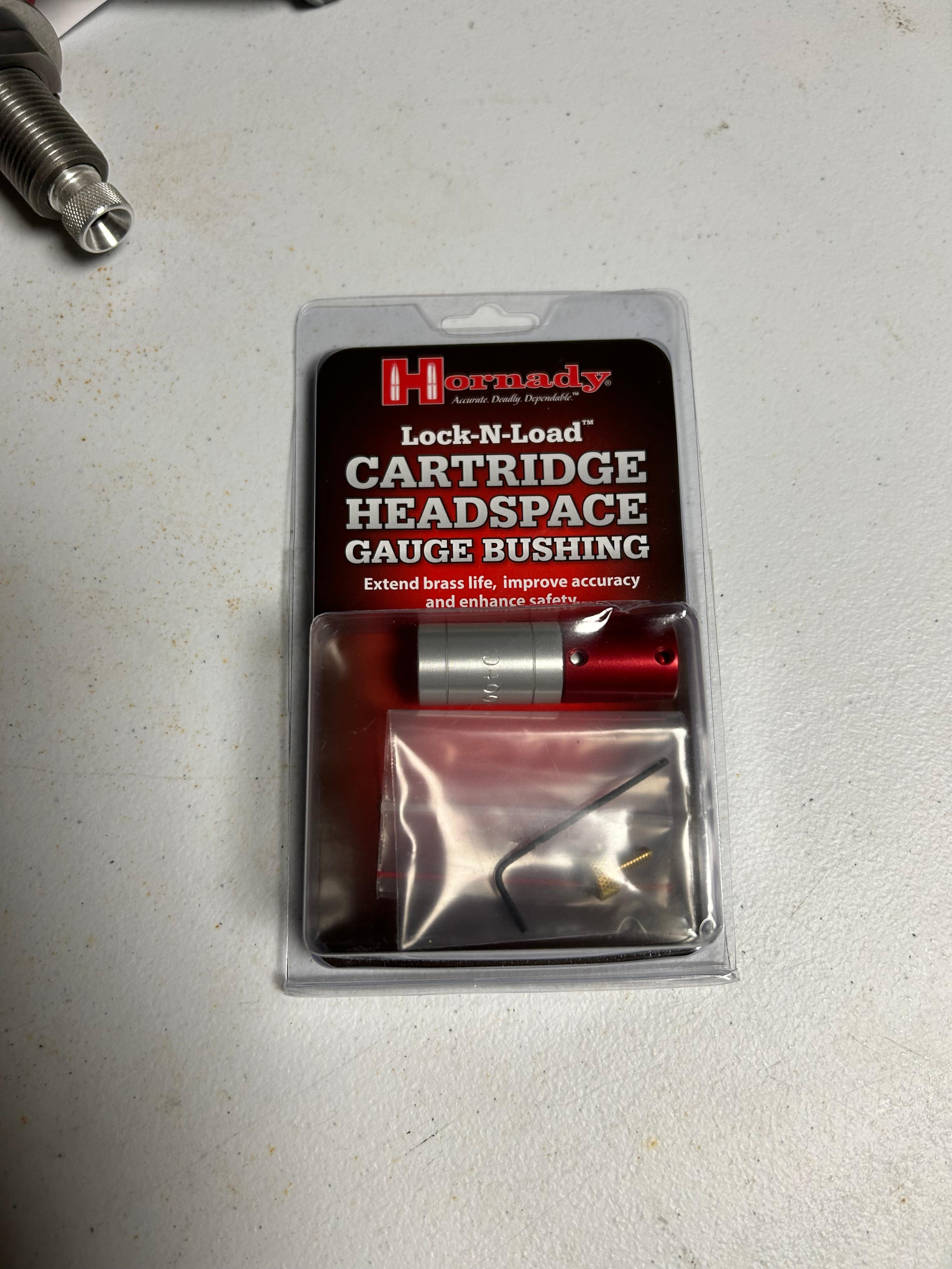 Photo of Hornady headspace gauge