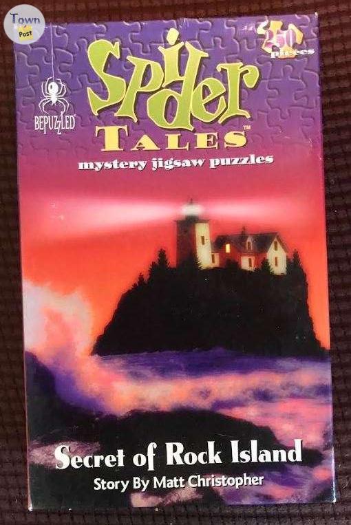 Photo of 2 X SPYDER TALES MYSTERY JIGSAW PUZZLES - $10