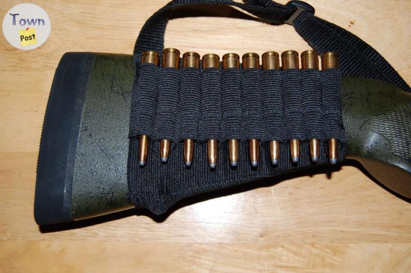 Photo of Universal Buttstock Rifle Cartridge Carrier $10.00 shipped