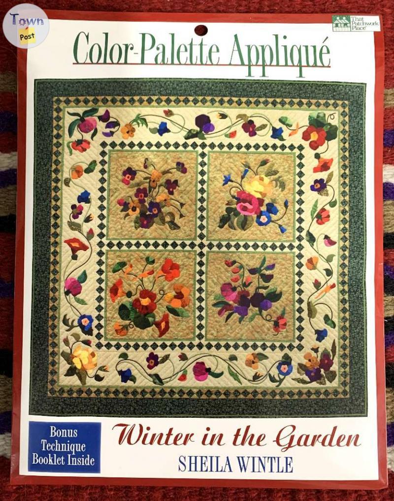 Photo of APPLIQUE QUILT PATTERN BY SHEILA WINTLE