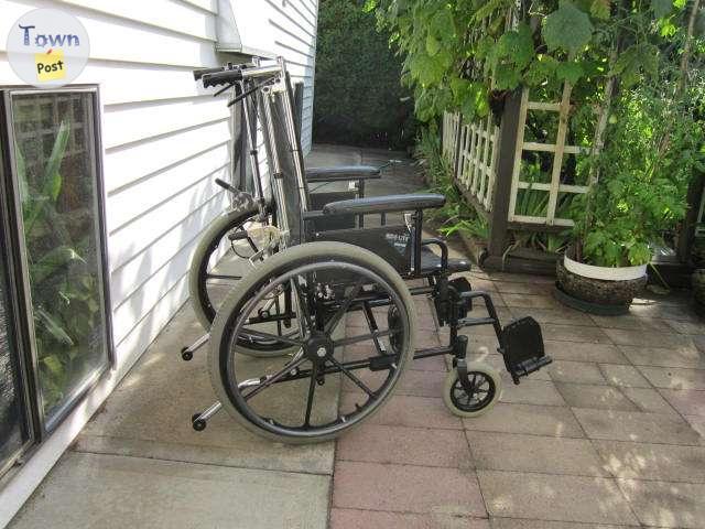 Photo of SERVICED INVACARE RIDE LITE RECLINING WHEELCHAIR FOR SALE