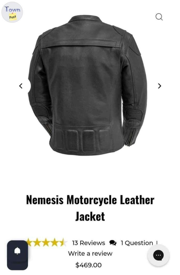 Photo of First Apparel Men's Motorcycle Jacket