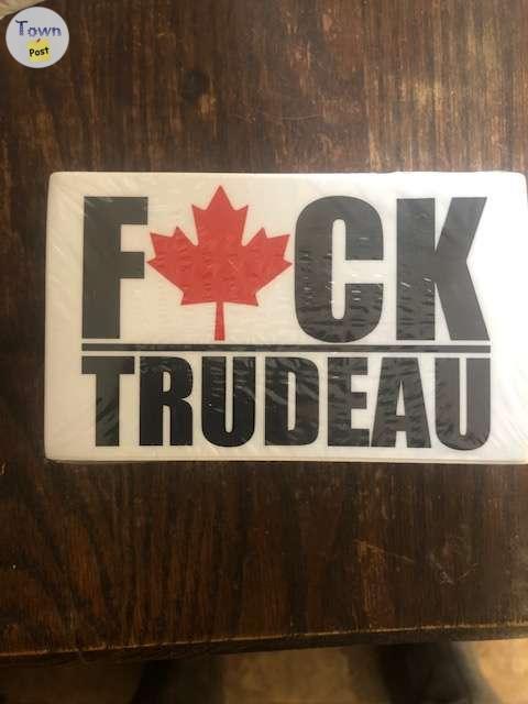 Photo of Winchester Trudeau stickers