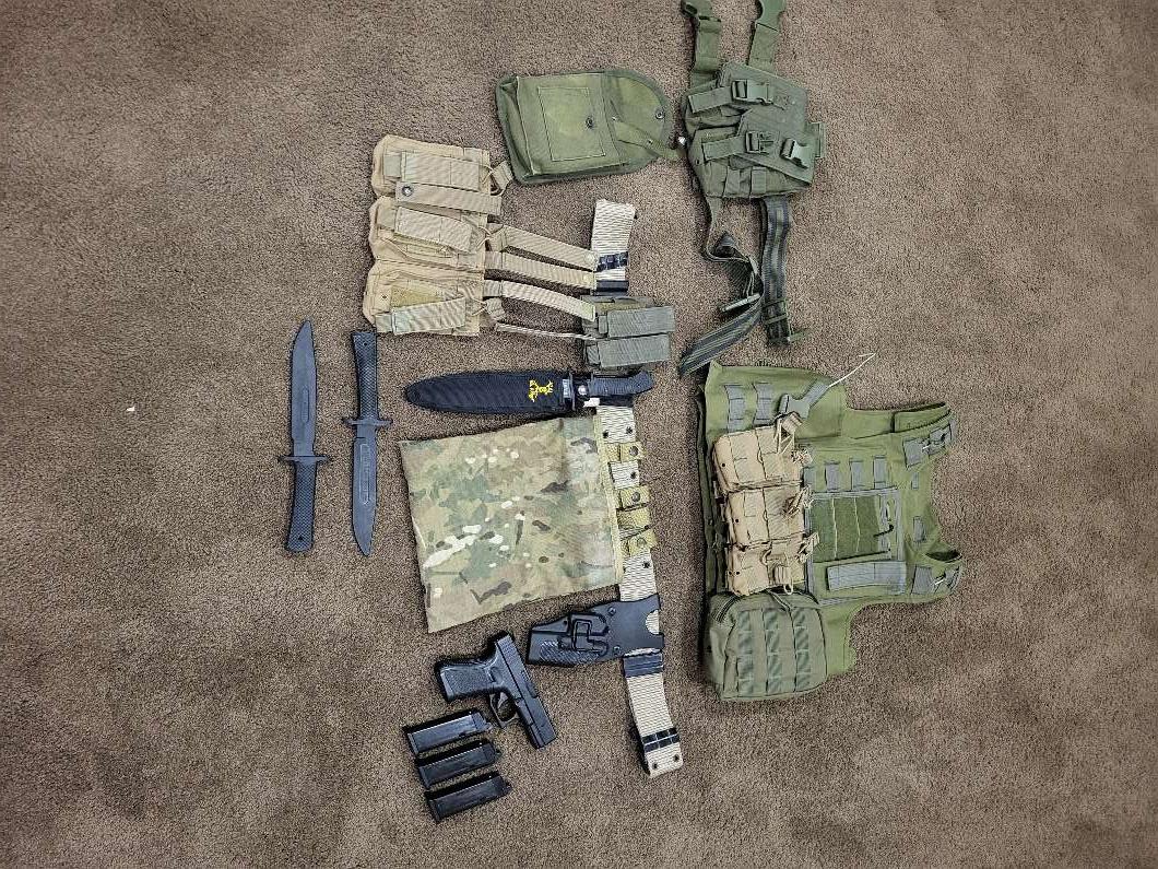 Photo of Tactical air soft stuff