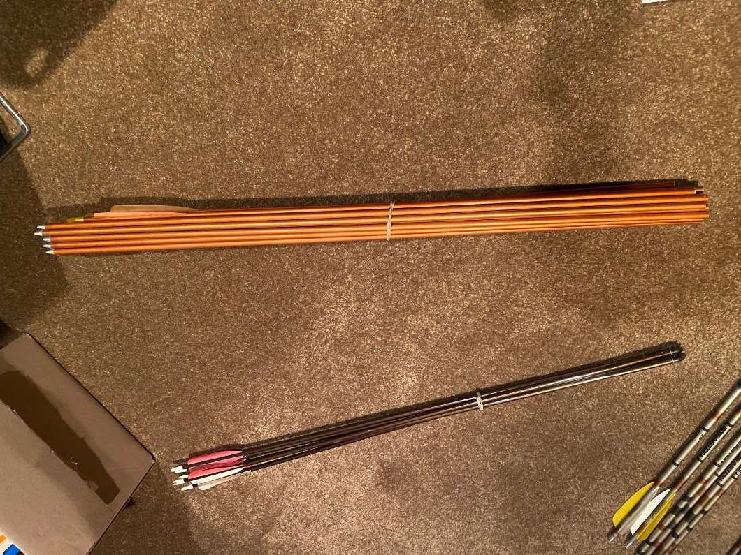 Photo of Easton 2117 orange shafts