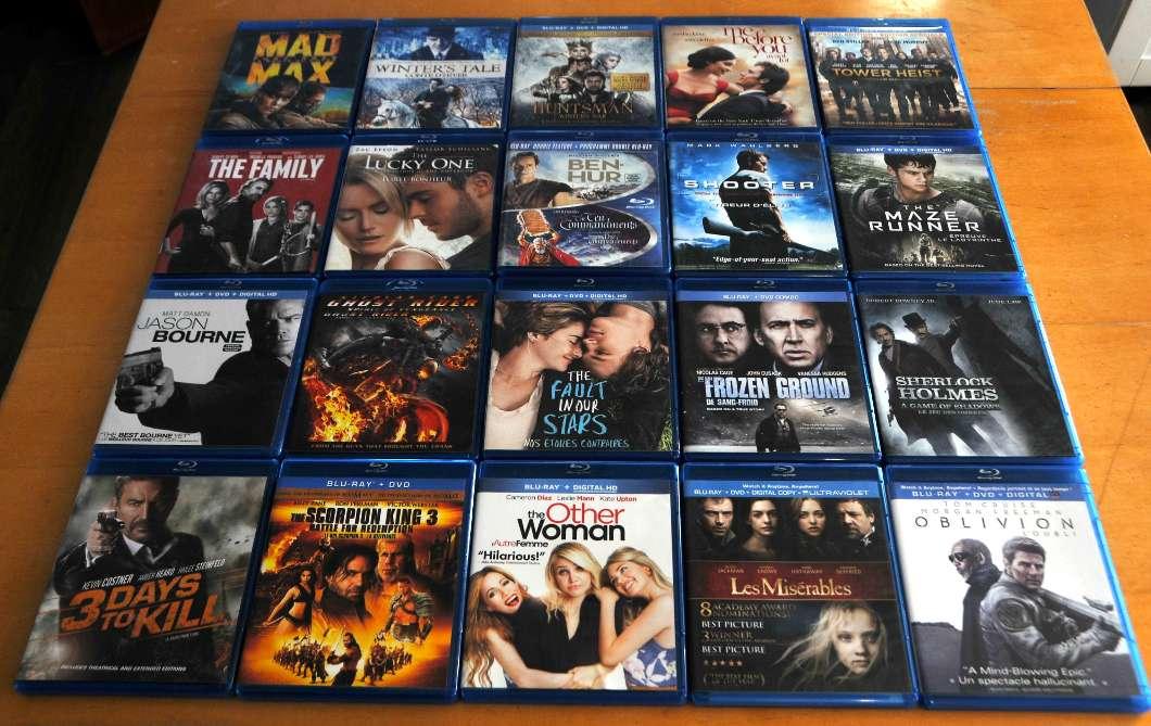 Photo of Blu Ray Movies 20 In All.